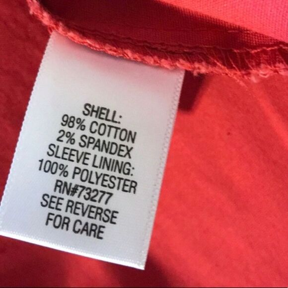 Croft & Barrow Salmon Jacket LARGE NWT - Picture 7 of 8